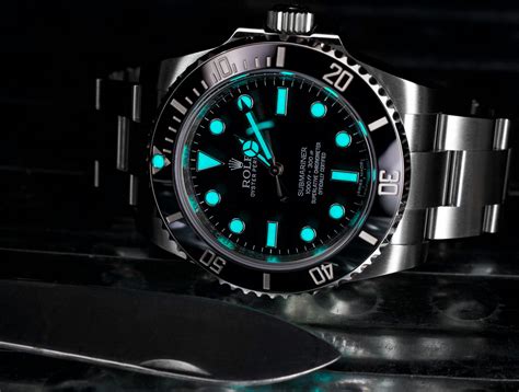 chromalight rolex lume|vintage rolex raised lume.